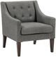 Homelegance® Knox Dark Gray Accent Chair-0