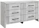 Global Furniture USA Elsie Gray Dresser-0