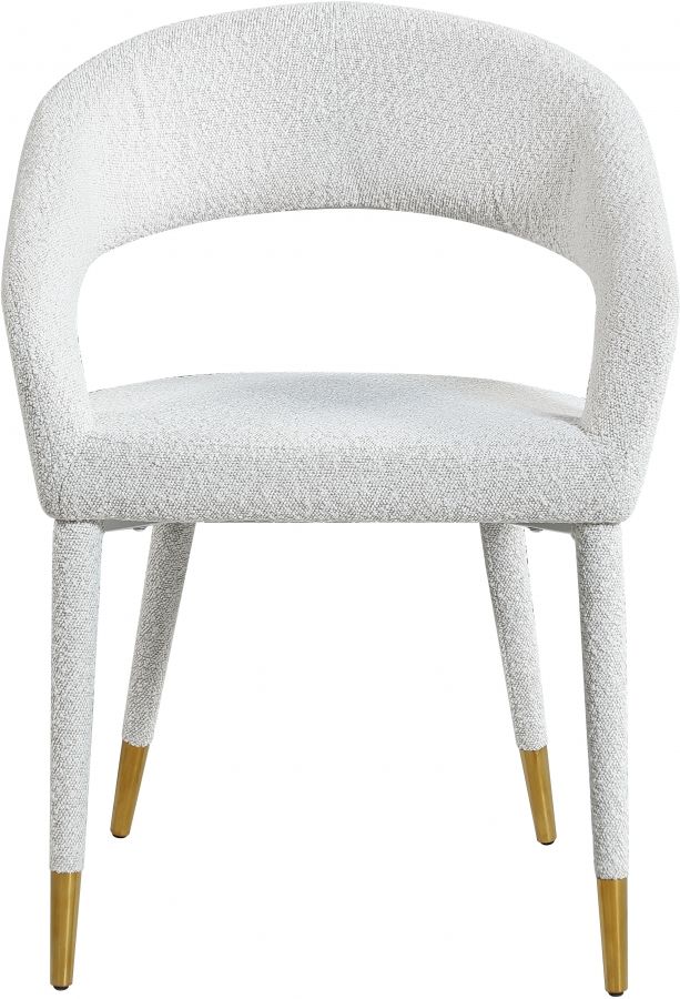 Meridian Furniture Destiny Cream Dining Arm Chair-1