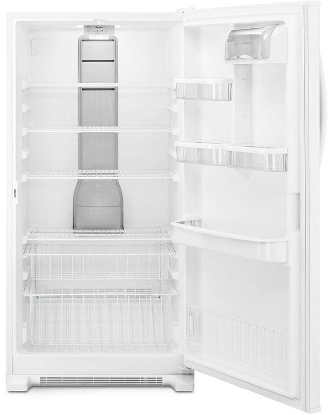 Whirlpool® 33" 20 Cu. Ft. White Upright Freezer-1