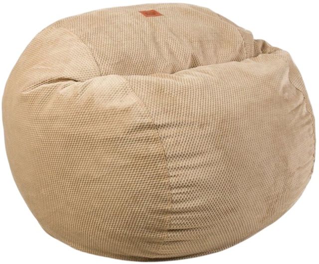 CordaRoy's® Original Tan Chenille Queen Bean Bag Chair-0