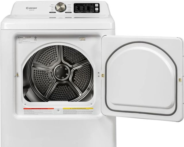 Element® 7.0 Cu. Ft. White Front Load Electric Dryer -1
