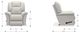 La-Z-Boy® Jasper Shitake Manual Wall Recliner-2