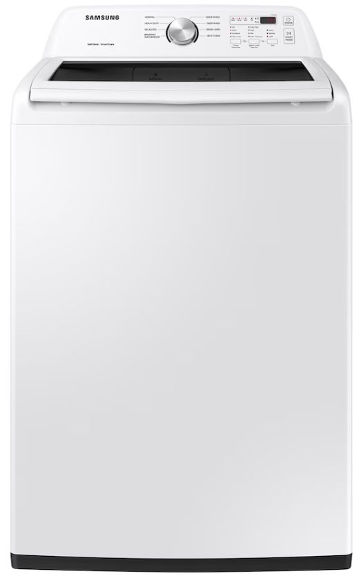 Samsung 5.0 Cu.Ft. White Agitator Top Load Washer-0