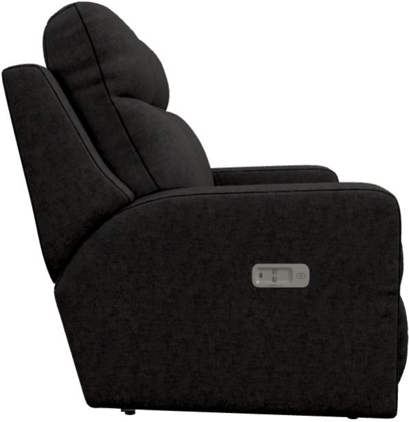 La-Z-Boy® Emmons Mink Power Reclining Loveseat with Headrest-2