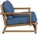 Century® Customizable Carrier and Company Ramsey Outdoor Fabric/Wood Lounge Chair-2
