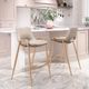 Zuo® Modern Desi Beige/Gold Counter Stool-4