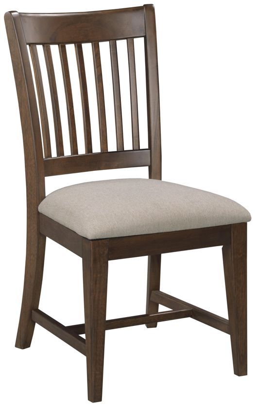 Kincaid® Kafe Mocha Rake Back Dining Chair-0