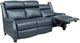BarcaLounger® Warrendale Shoreham Blue Power Leather Reclining Sofa-2