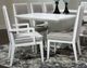 Michael Amini® Horizons Beige/Cloud White Arm Chair-1