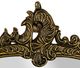 A & B Home Gold Mabon Floor Wall Mirror-2