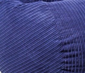 CordaRoy's® Original Navy Terry Corduroy King Bean Bag Chair-1