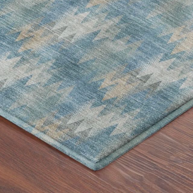 Dalyn™ Rug Company Soft Essentials SE5 Teal 5'x8' Area Rug-3