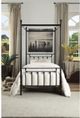 Mazin Furniture Chelone Twin Canopy Bed-3