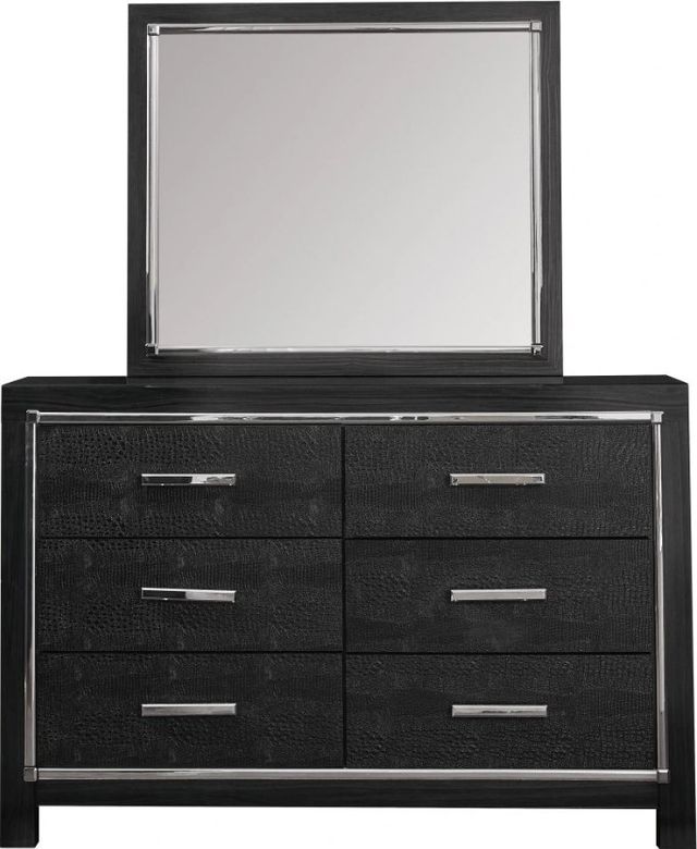 Signature Design by Ashley® Kaydell Black Dresser and Mirror-1