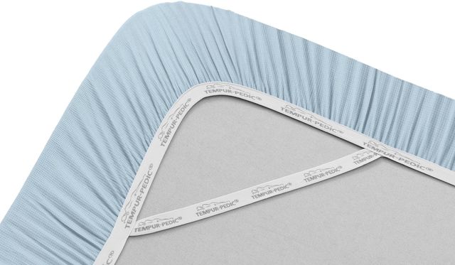 Tempur-Pedic® ProAir™ 4-Piece Sleepy Blue Cotton/TENCEL™ Lyocell California King Sheet Set-2