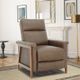 BarcaLounger® Lewiston Oasis Walnut Manual Recliner-5