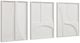 Renwil® Marsh 3-Piece Matte White Wall Art Set-2