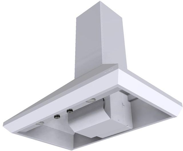 Vent-A-Hood® 36" White Euro Style Wall Mounted Range Hood-3