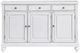 Crestview Collection Perry Distressed White Sideboard-2