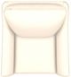 La-Z-Boy® Reegan Natural High Leg Swivel Chair-1