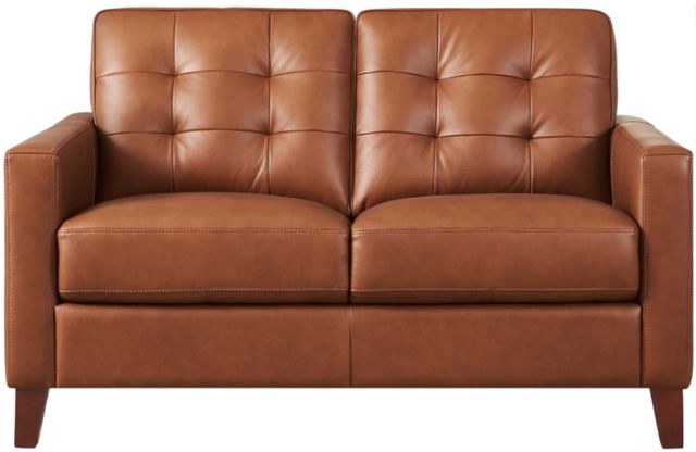 Hydeline® Aiden Nutmeg Brown Loveseat-0
