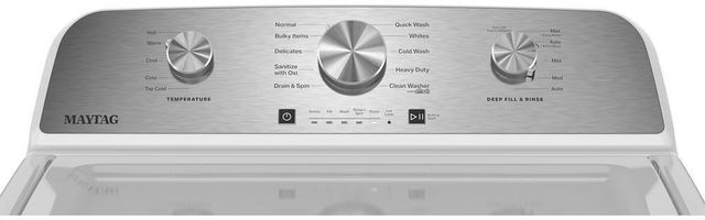 Maytag® 4.3 Cu. Ft. White Impeller Top Load Washer-2