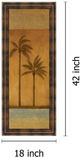 Classy Living Jordan Grey Tava Golden Palm Il Wall Art-2