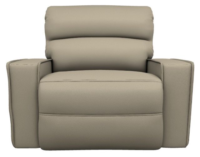La-Z-Boy® Maddox Sand Power Reclining Chair and a Half with Headrest-1