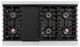 ZLINE Autograph Edition Paramount 48" 6.7 Cu. Ft. Stainless Steel Gas Range with 8 Burner DuoPro™ Cooktop and Dual Ovens with Polished Gold Helix Handles and Accents-3