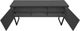 Monarch Specialties Inc. Black/Grey Office Hutch-4