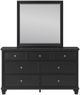 Signature Design by Ashley® Lanolee Black Dresser and Mirror-1