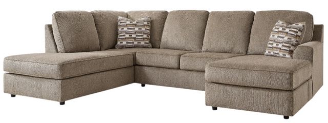 Signature Design by Ashley® O'Phannon 2-Piece Briar Right Arm Facing Chaise Sectional