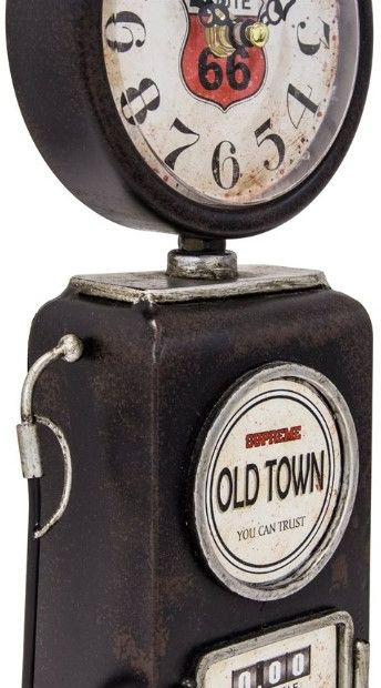 YHD Old Town Black Table Top Clock-4
