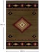 Oriental Weavers™ Hudson 5'x8' Style 7 Area Rug-1