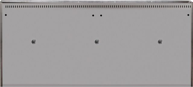 Ilve®  60" Stainless Steel Backsplash-1