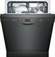 Bosch® 300 Series 24" Built-In Dishwasher-Black-1