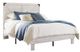Signature Design by Ashley® Shawburn 2-Piece Charcoal Gray/Whitewash Full Platform Bed Set-1