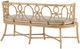Currey & Company Tegal Finn Natural Bench-1