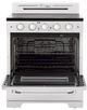 Unique® Appliances Classic Retro 30" Marshmallow White Freestanding Electric Range-1