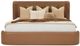 American Leather® Customizable Brinley Leather King Upholstered Panel Bed-2