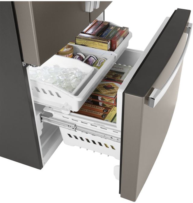 GE® 36" 27 Cu. Ft. Slate French Door Refrigerator with Internal Water Dispenser-4