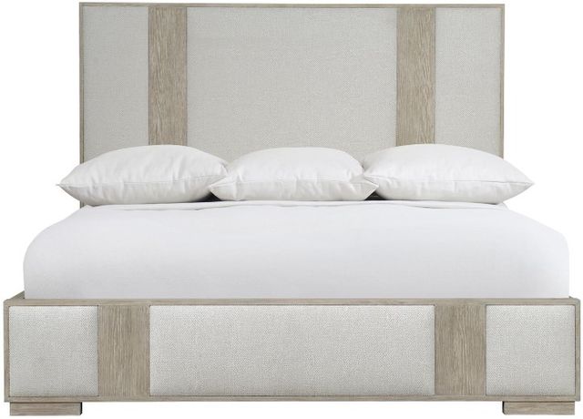 Bernhardt Solaria Dune/Taupe California King Upholstered Panel Bed-2