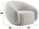ACME Furniture Isabel Beige Swivel Accent Chair-2