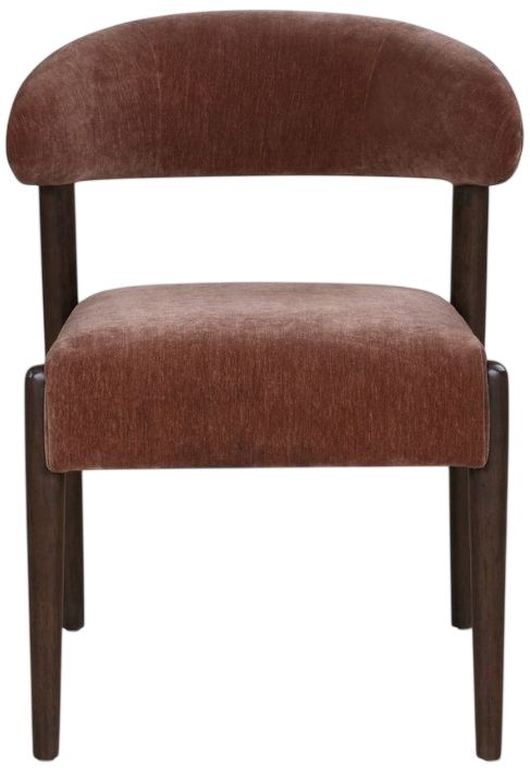 Uttermost® Avera Espresso/Tobacco Dining Chair-4