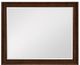 Mazin Furniture Frazier Park Brown Cherry Mirror-0