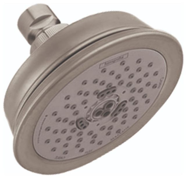 Hansgrohe Croma 100 Classic Brushed Nickel Showerhead-0