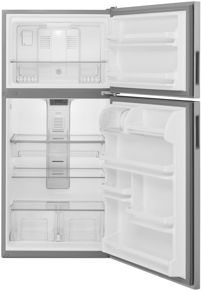 Maytag® 30" 18.2 Cu. Ft. Fingerprint Resistant Stainless Steel Top Freezer Refrigerator-1