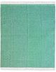A & B Home Green/White Decorative Throw Blanket-3