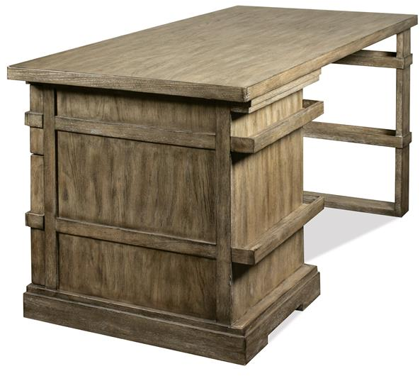 Riverside Furniture Milton Park Primitive Silk Writing Desk Top and Base-1